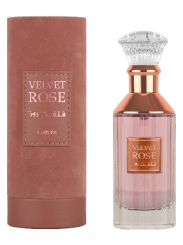 Velvet Rose For Unisex Eau De Parfum Spray, 100 Ml By Lattafa Perfumes