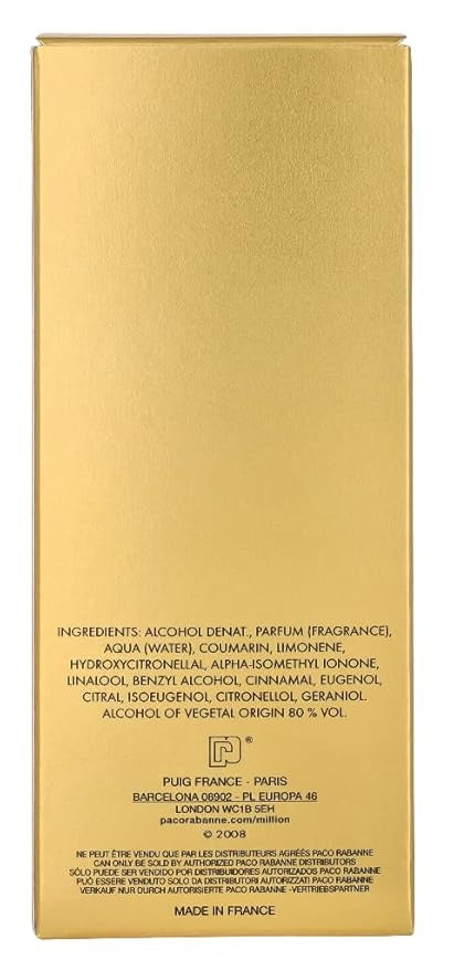 1 Million Paco Rabanne  EDT Spray