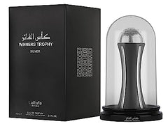 Winners Trophy Silver EDP - 100mL (3.4 Oz) By Lattafa Pride