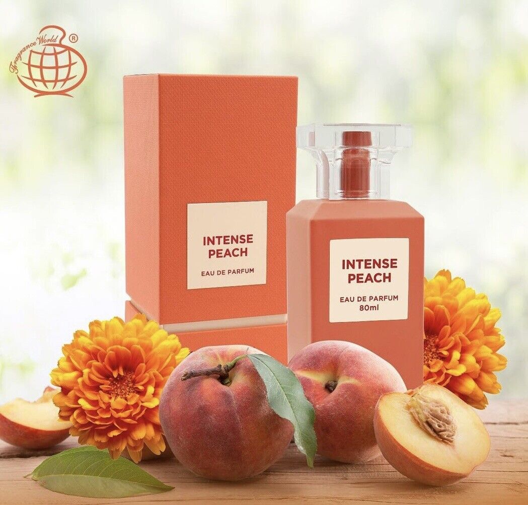 Intense Peach EDP Perfume By Fragrance World 80 ML:🥇High End Niche Fragrance🥇